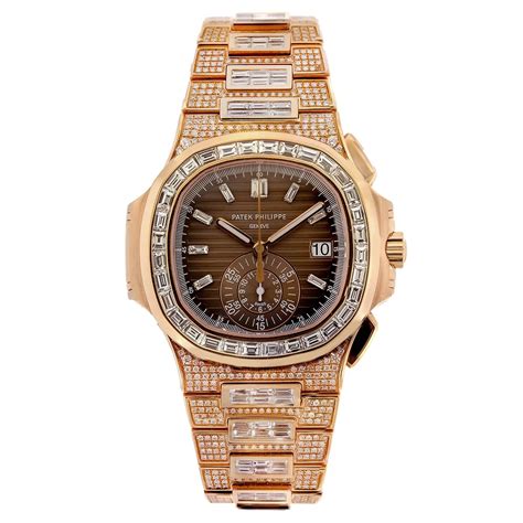 patek philippe geneve watch|patek philippe nautilus full diamond.